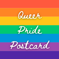 Queer Pride Postcard