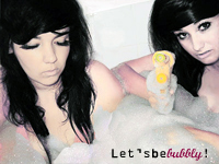 Let's be bubbly!