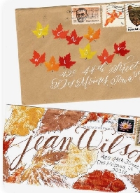 WIYM:  Autumn Mail Art with a Surprise US ONLY