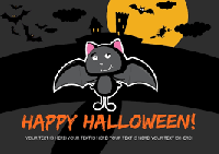 PSH: Send 2 Halloween postcards 