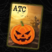 HS: Halloween ATC: Pumpkin