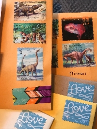Postage Stamp Bags October (Int'l)