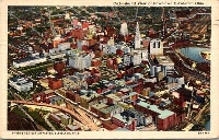 MZA: CITY AERIAL VIEW NAKED POSTCARD
