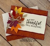 MissBrenda's Thanksgiving Card Swap #7