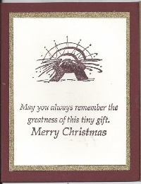 CF - Handmade Nativity Christmas Card - Edited