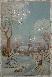 FTLOC#1 Christmas/ Holiday Card Glitter