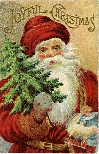 Annual Vintage Santa ATC swap