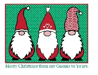 Gnomey Christmas Card