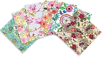 5 decorative/printed napkins to 1 partner 