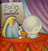 Handmade Furby Postcard!