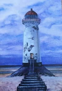 Lighthouse Postcard  #1