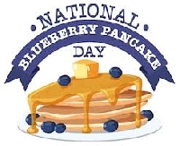 APDG ~ National Blueberry Pancake Day - 1/28