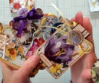 YTPC: Decoupaged Playing Card Tags