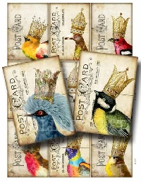 MFF:  Bird With a . . . Crown ATC
