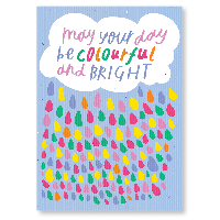 Bright and Colourful postcard #1