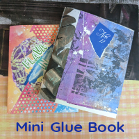 Mini Magazine Collage book/Glue book