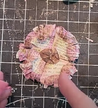YTPC:  Folded Paper Flowers