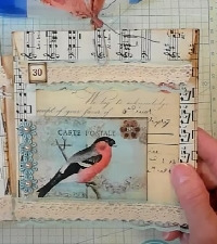 MFF:  Bird-Themed Pocket Envelope