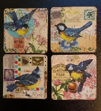 Bird Themed Inkbox Card with...