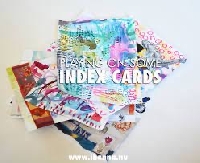 USAPC: Index Card Collage Art #28