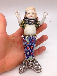 SOHC: Mermaid Altered Art Doll