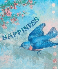 MFF:  Bluebird of Happiness Tag