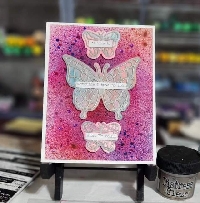 Handmade Butterfly Greeting Card