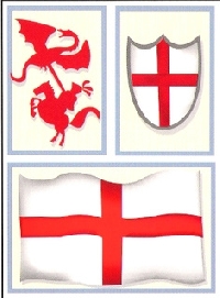 St Georges Day Card or postcard - England