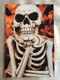 Halloween Postcard Swap #2 USA Skeleton themed