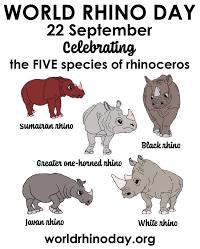 APDG ~ World Rhino Day - 9/22