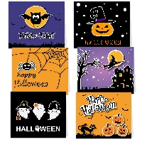 Halloween Card exchange International