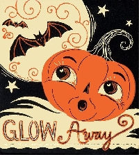 tLB:  Happy Halloween Card + Mail Art