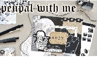  ASTHETIC PEN PAL WITH ME : Halloween INT
