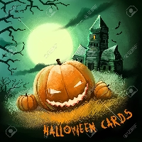 G:  It's a late Halloween card swap!