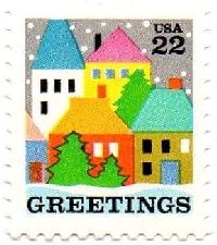 PSCC: 15 Unused US Christmas Stamps