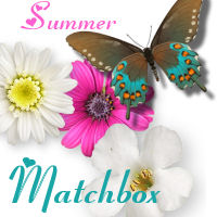 Summer themed matchbox swap