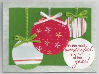 URCF - Recycled Christmas/Holiday Card