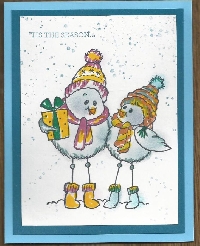 RSC - Christmas Card with Message inside