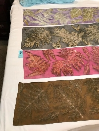 Fallen Leaf Dye Papers Swap
