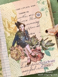 VJP: Creative Collage 4x6-inch Journal Page