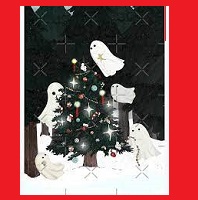 Spooky spirits winter holiday profile decoration