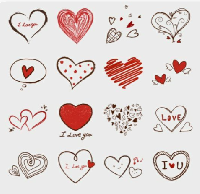 Cricut Stickers & a Valentine’s Day card #5