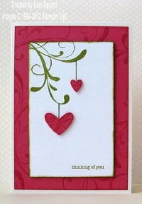 MissBrenda's Valentine Card swap #3