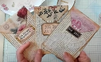YTPC: Envelope-Style Book Page Pocket