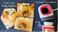 Decoupage Napkin Technique