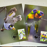 BLS send a bird postcard to two