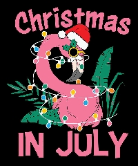 🎄🏖️Christmas in July Card - Funny Xmas Card #6