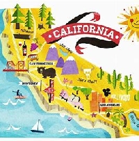 WIYM: NAKED CALIFORNIA POSTCARD