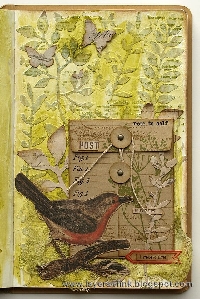 USAPC:  Index Card Art: Bird & Botanicals