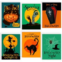 CPG-Halloween Card with flat surprise!